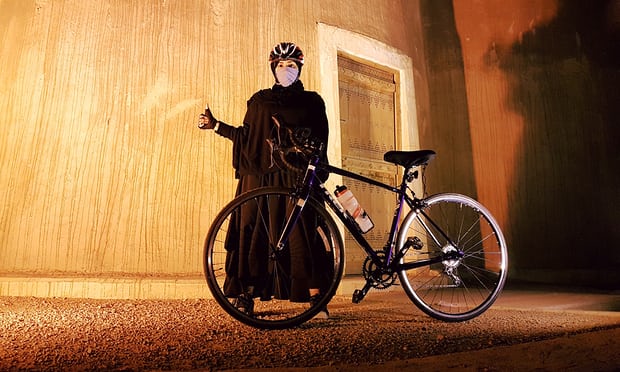 Cycling for women’s rights in Saudi Arabia